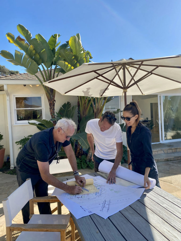 Camille Styles with architects