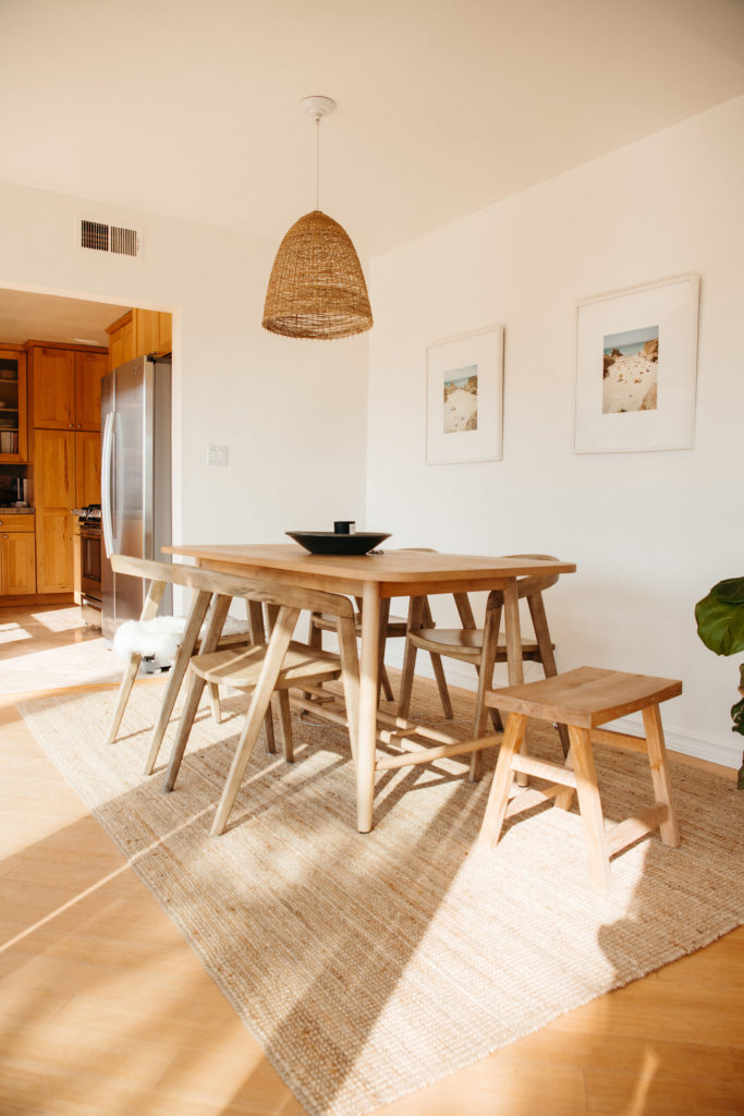 Malibu home dining room