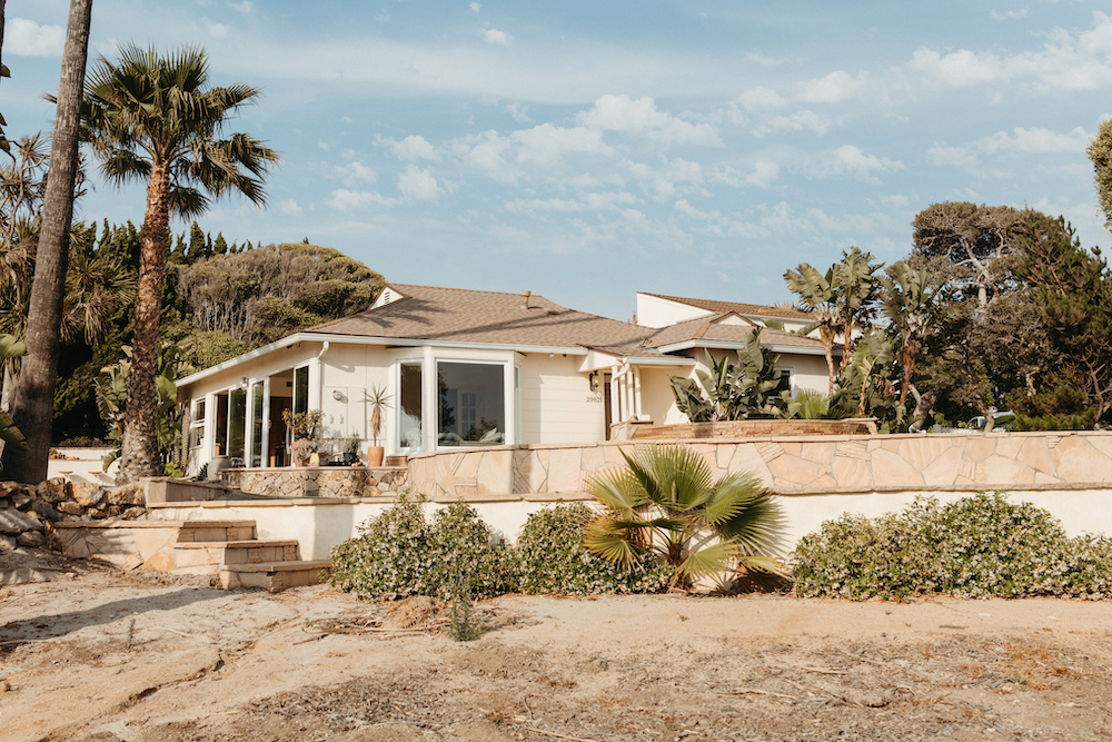 Malibu home exterior