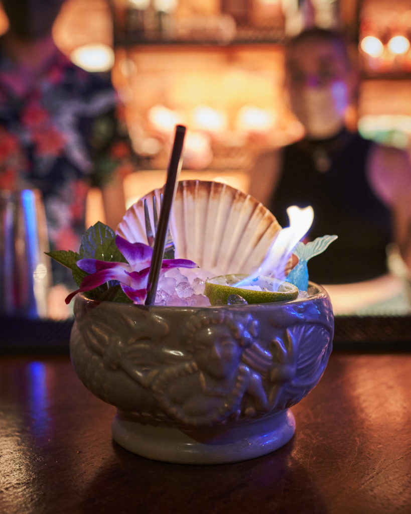 Cocktail from Seattle bar Inside Passage