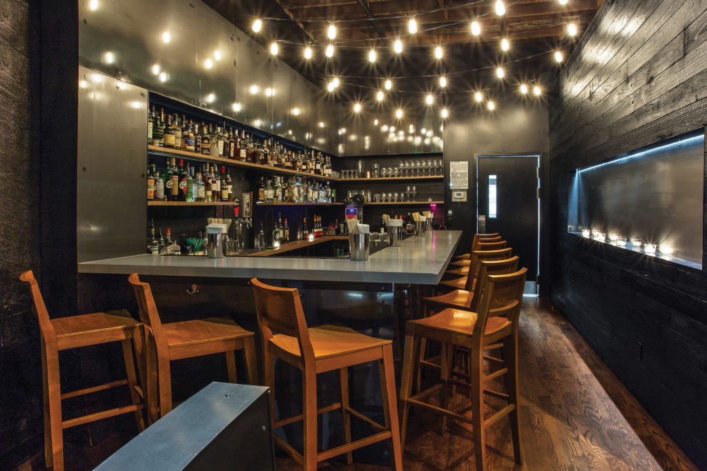 Hop Alley restaurant bar