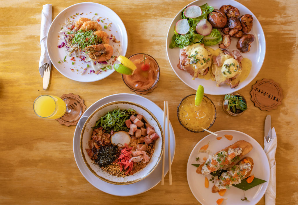 Papa'aina food by Lee Anne Wong in Lahaina, Maui
