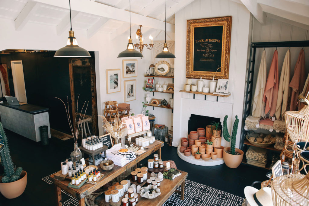 Thick As Thieves shop in Palm Springs, California