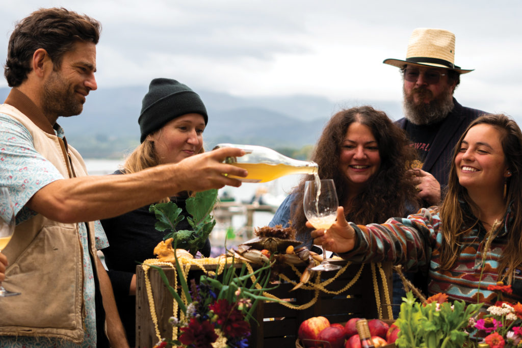 Salmonberry in Portland, Oregon