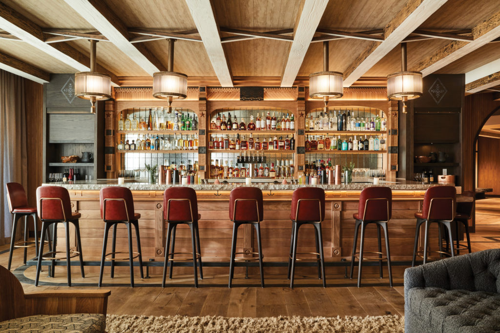 Madeline Hotel bar in Telluride, Colorado