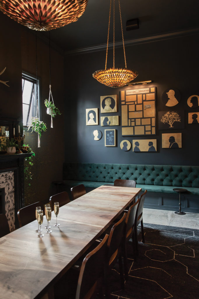 Atticus Hotel drawing room in Willamette Valley, Oregon