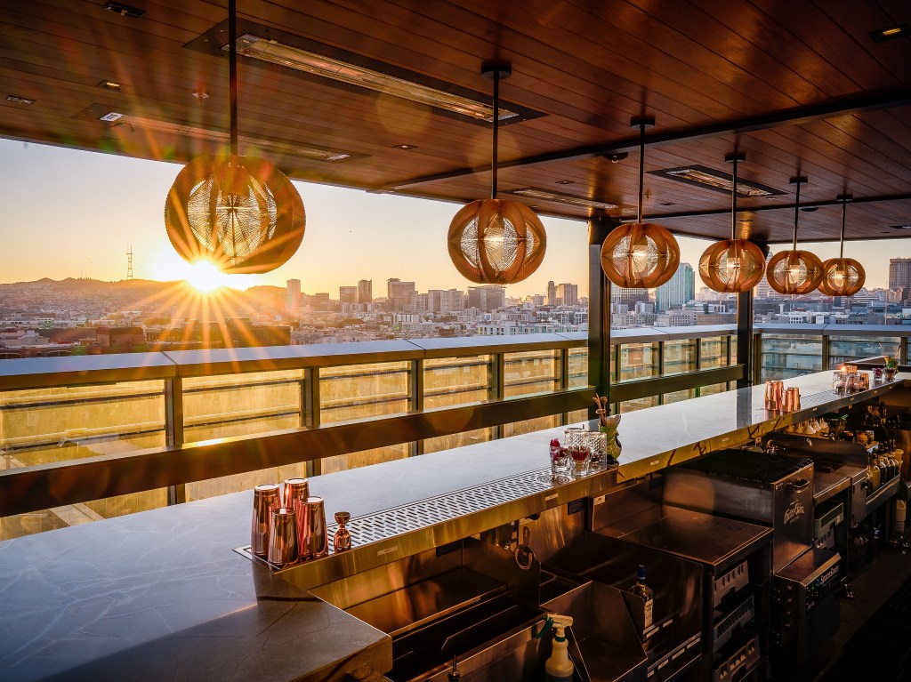 Go to San Francisco’s Hottest Rooftop Bar for the Views, Stay for the Nikkei Cocktails