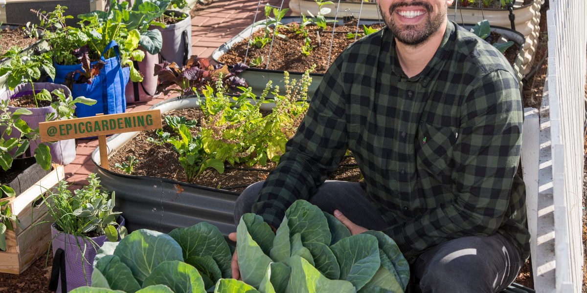 Kevin Espiritu in the Garden