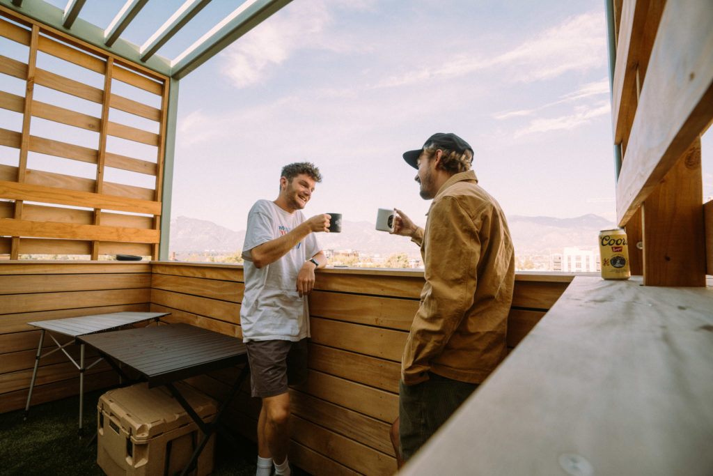 Kinship Landing's Camp Deck in Colorado Springs
