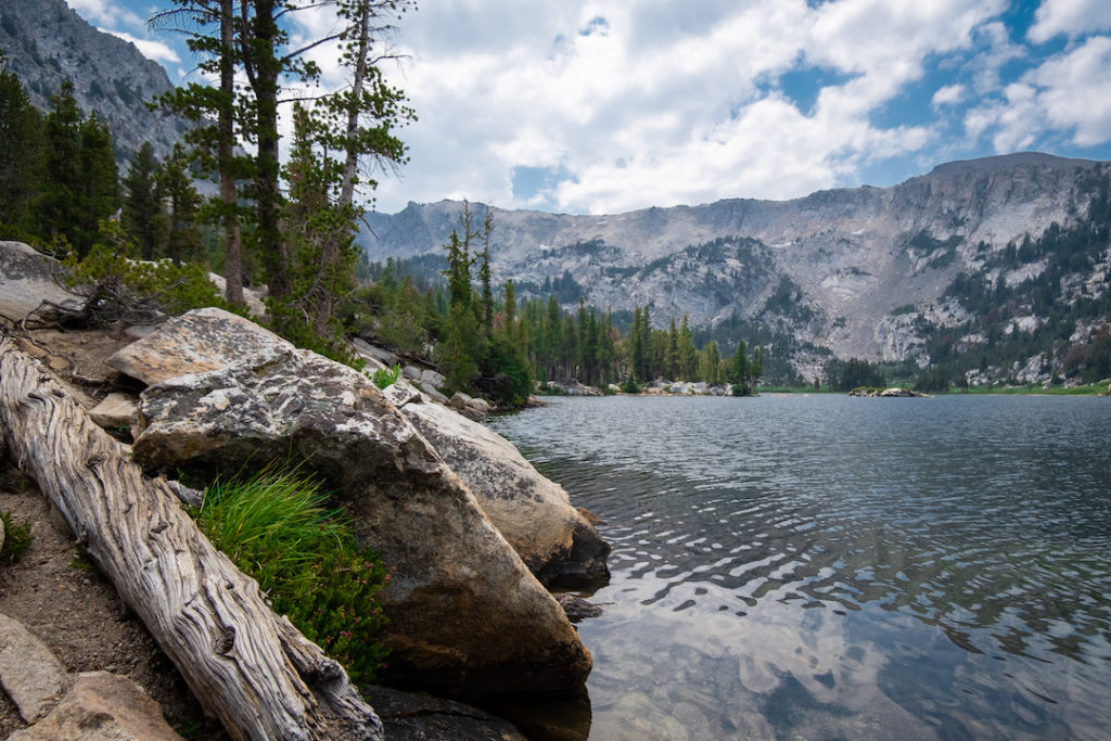 A view of Convict Lake in Mammoth