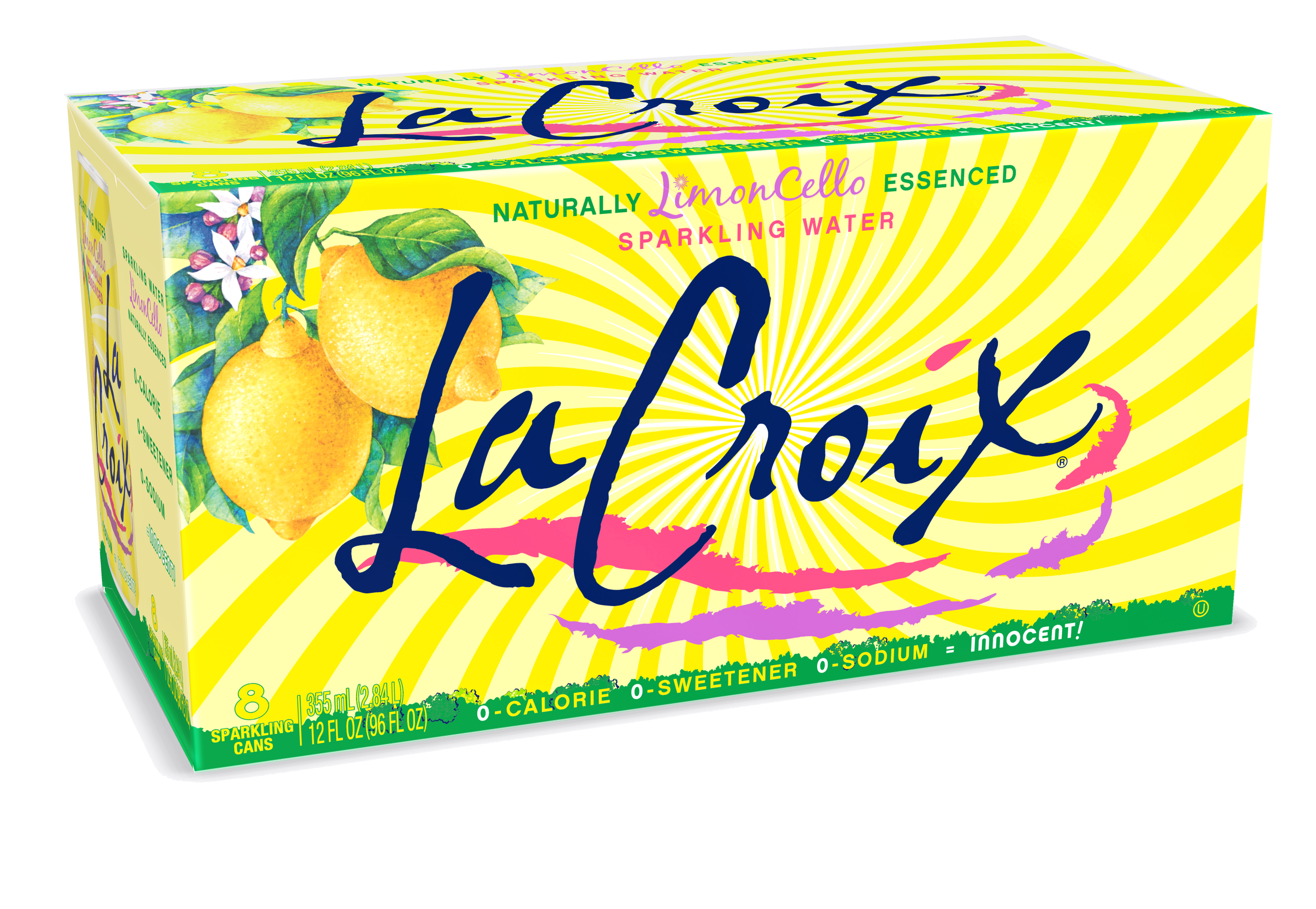 A box of LimonCello La Croix