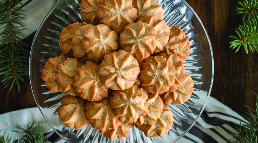 Spiced Spritz Cookies
