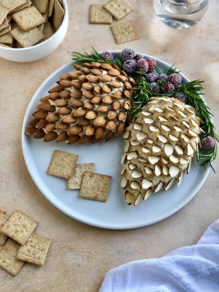 Pinecone cheese ball