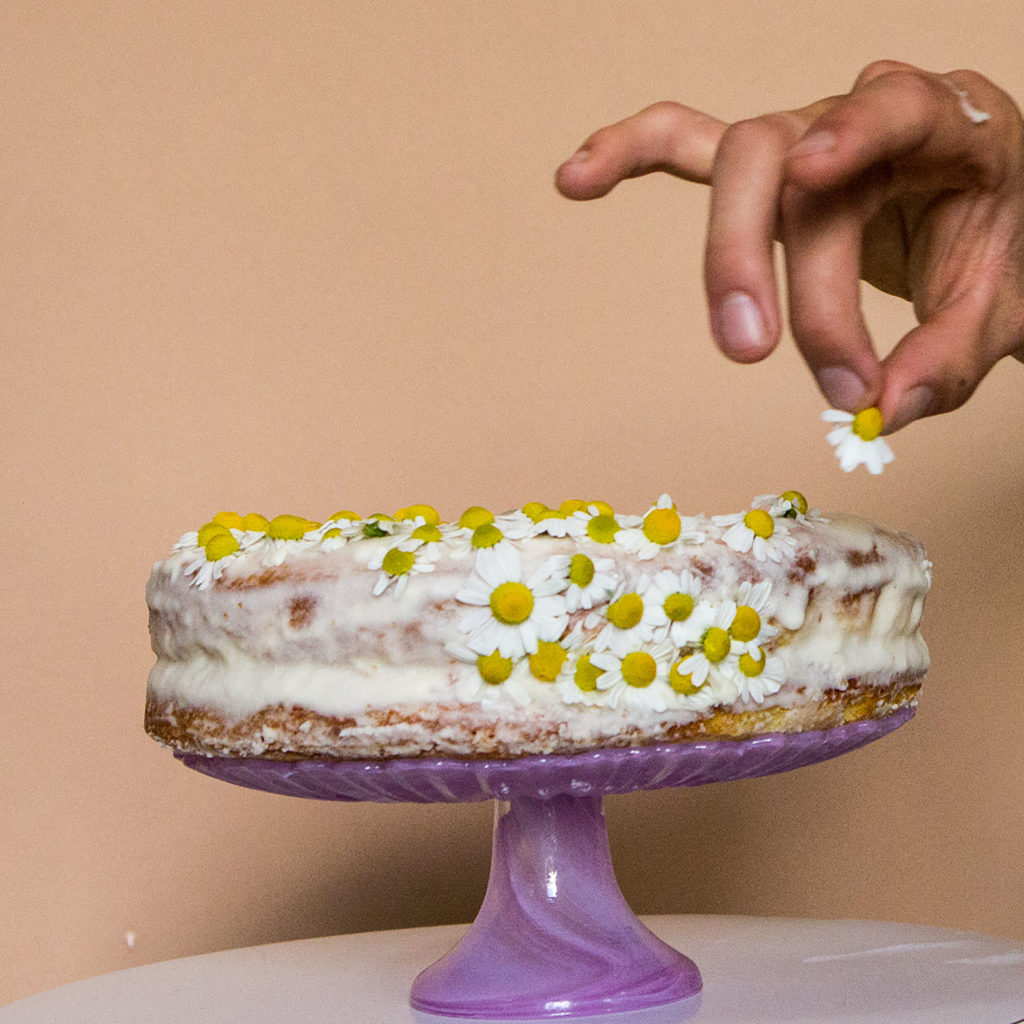 Chamomile cake decorating flower kit from Plantgem