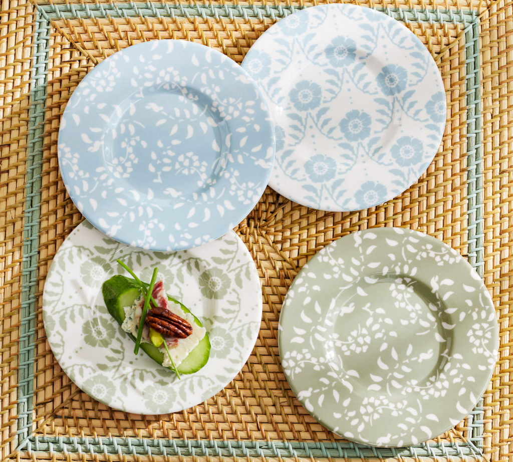 Pottery Barn appetizer plates