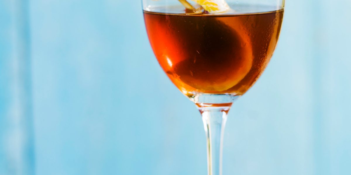 Not an Adonis cocktail at Rory's Place in Ojai, California