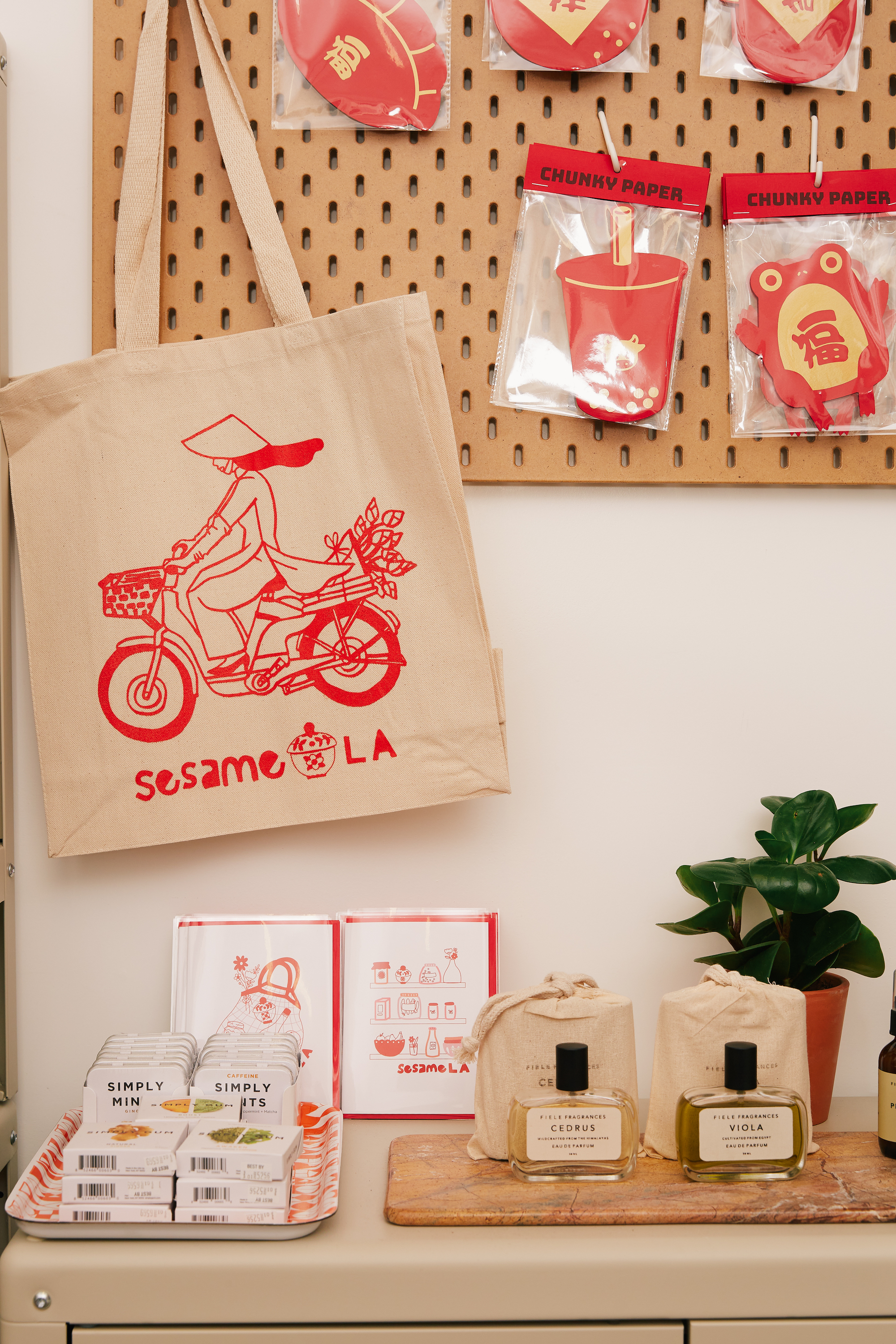 sesame la chinese new year display