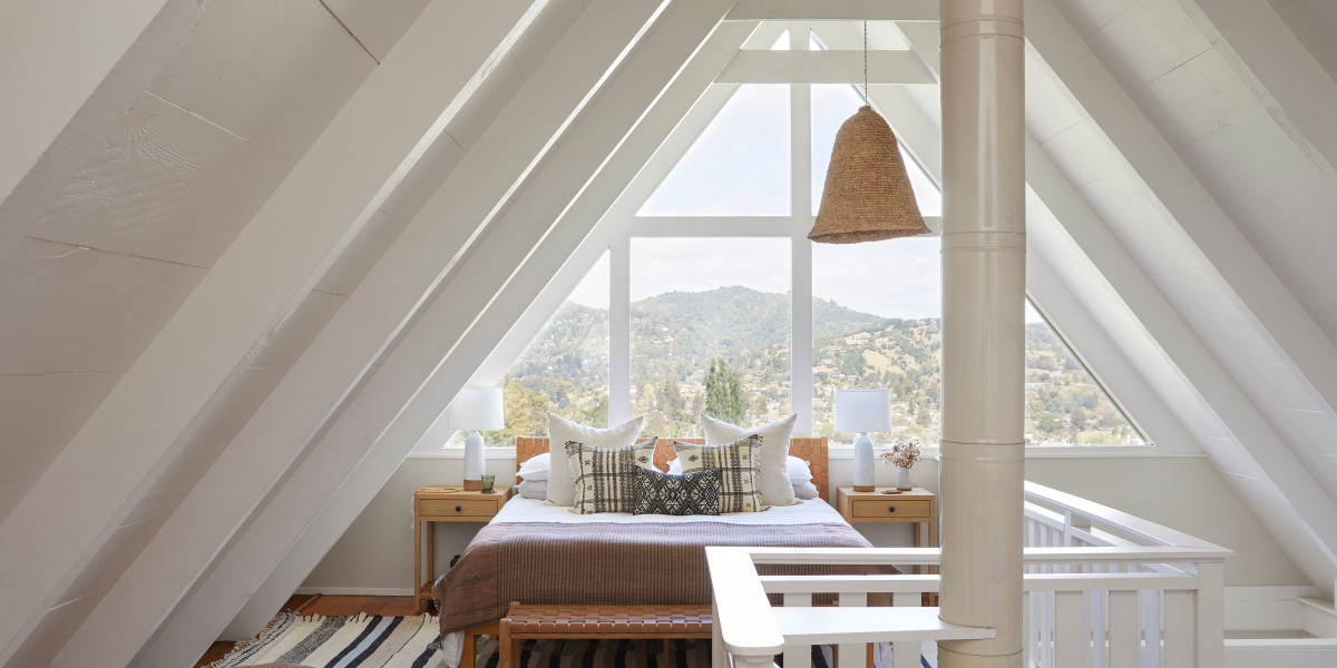 Saffron & Poe A-frame in Mill Valley