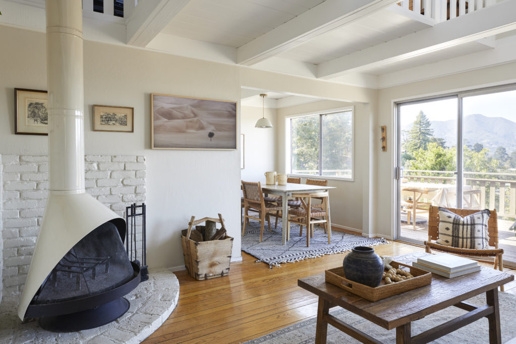 Saffron & Poe A-frame in Mill Valley