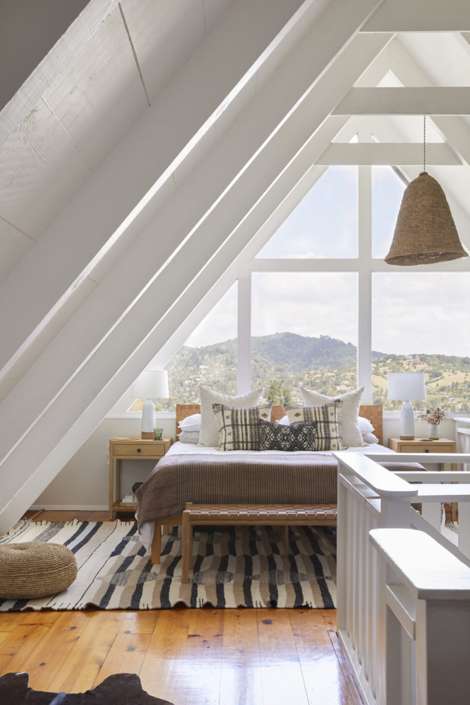 Saffron & Poe A-frame in Mill Valley