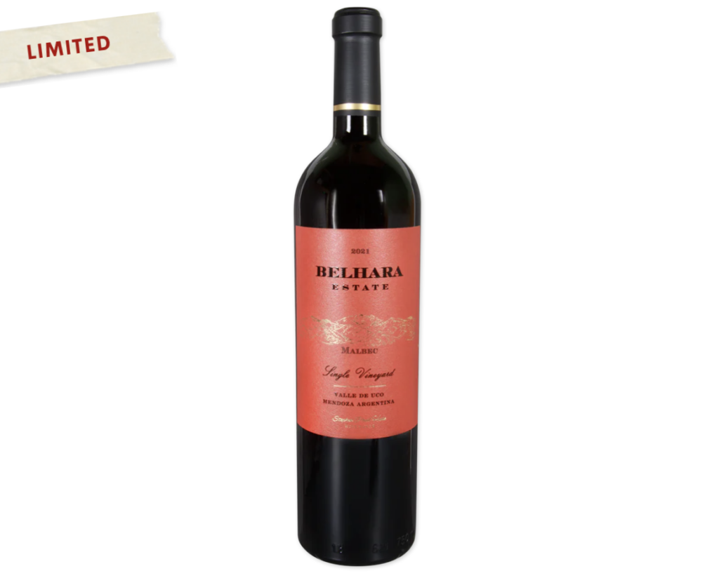 Trader Joe's Belhara Estate Malbec Single Vineyard 2021