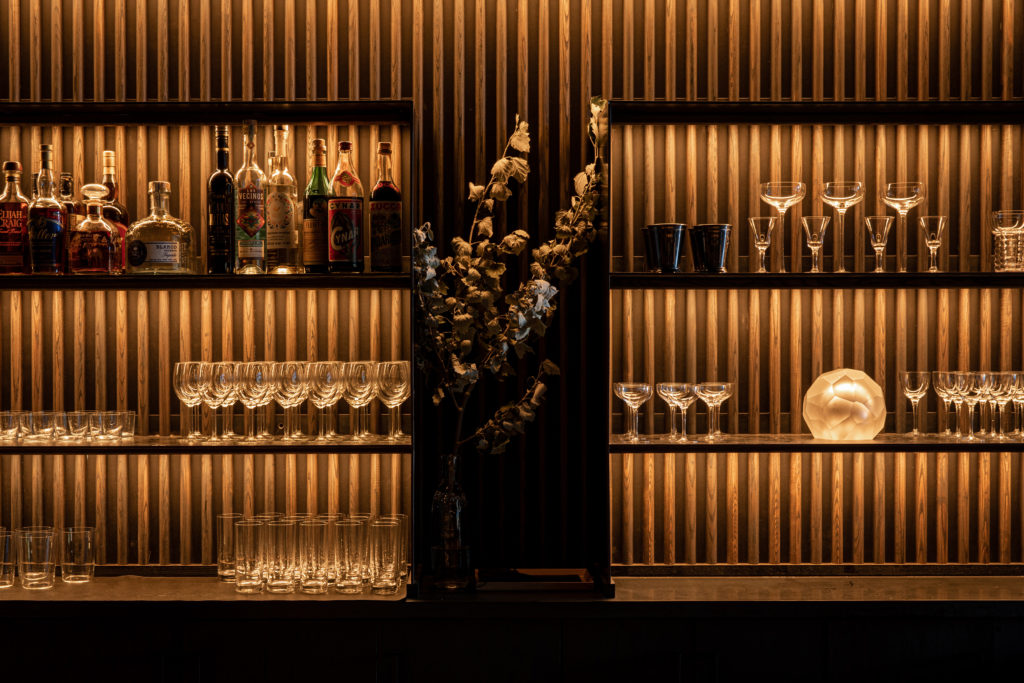 Bar at Tomo restaurant in Seattle