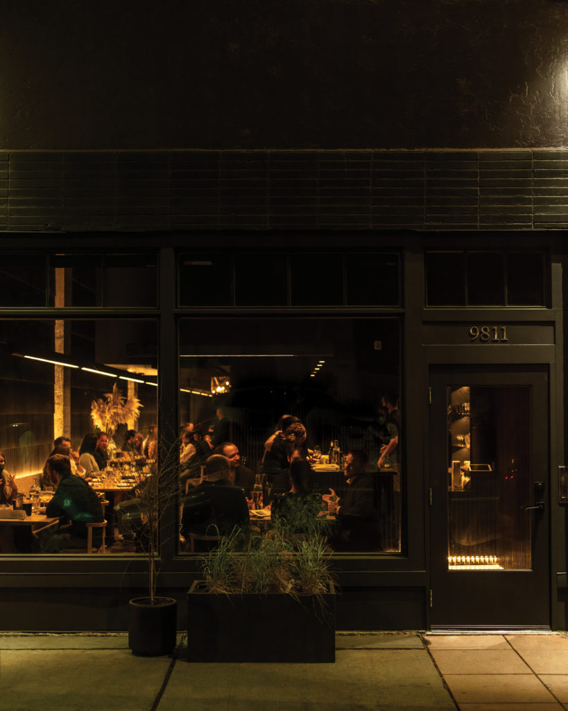 Exterior of Tomo restaurant in Seattle, Washington