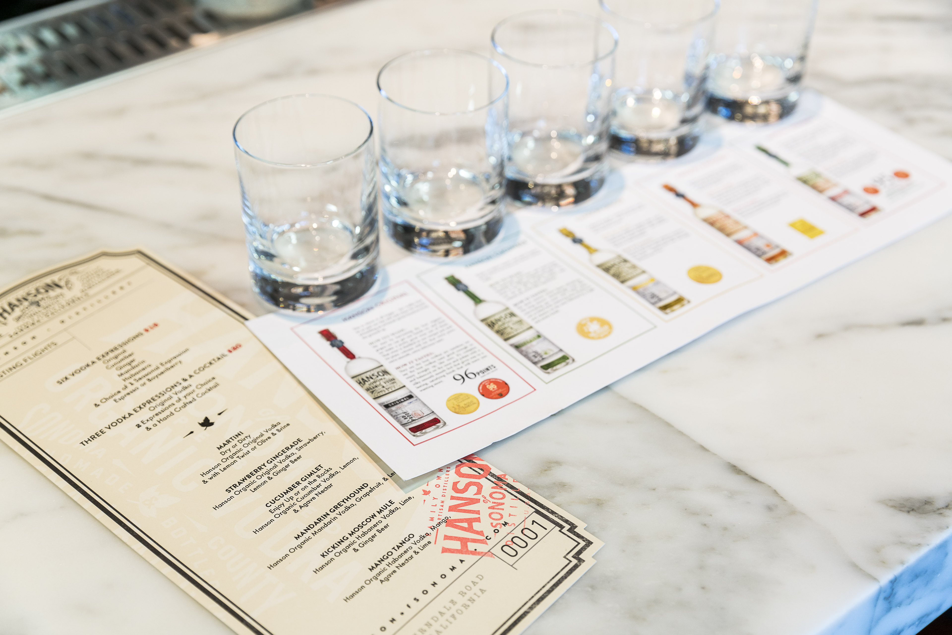 tasting-setup