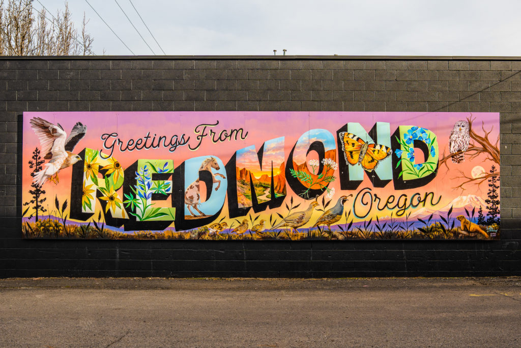 Redmond, Oregon mural