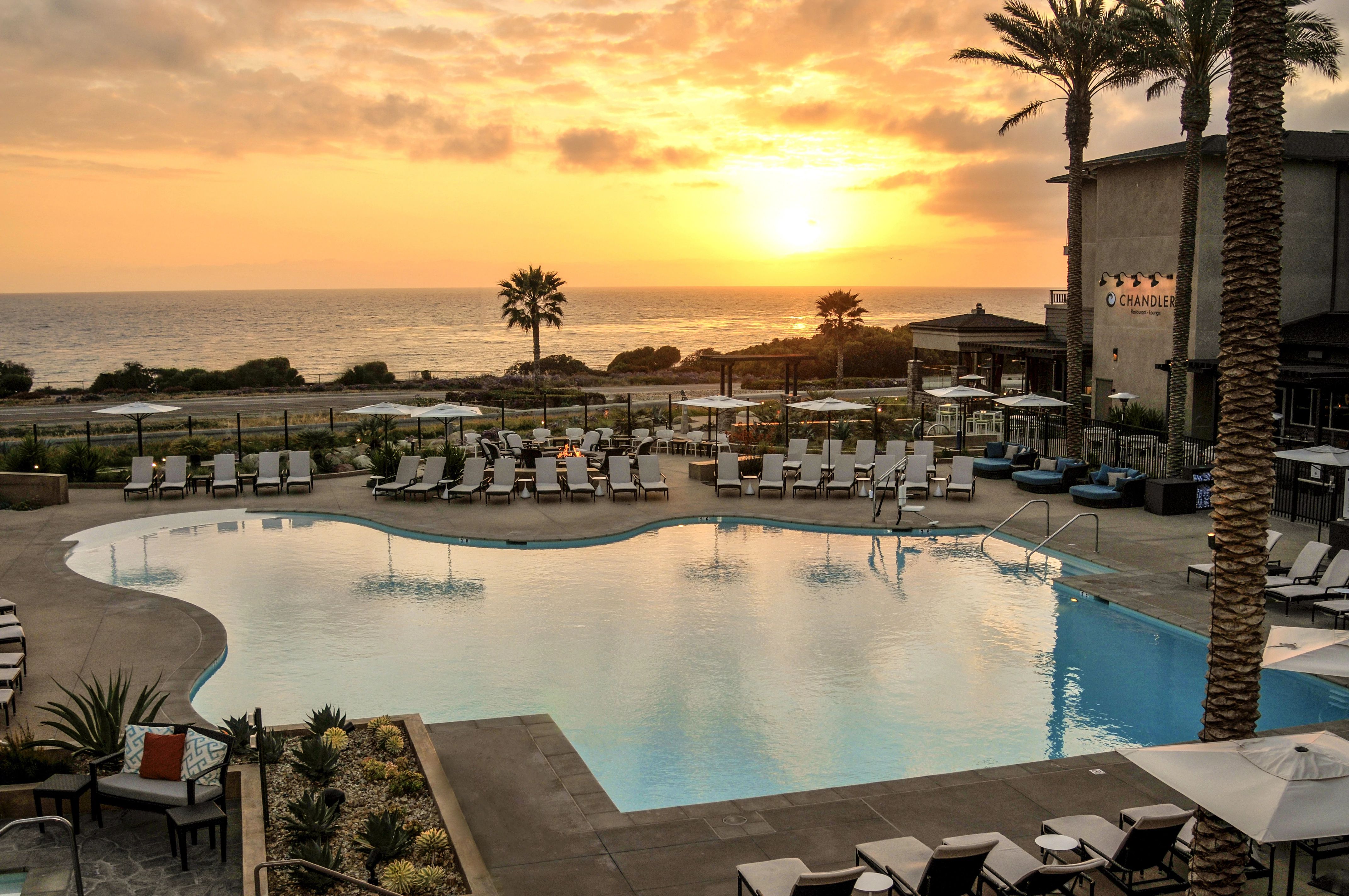pool-sunset