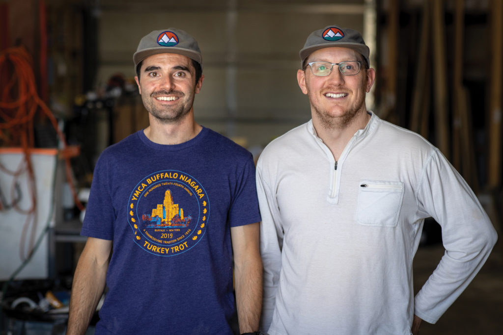 Dave Ramsay and Matt Felser of Dave and Matt Vans