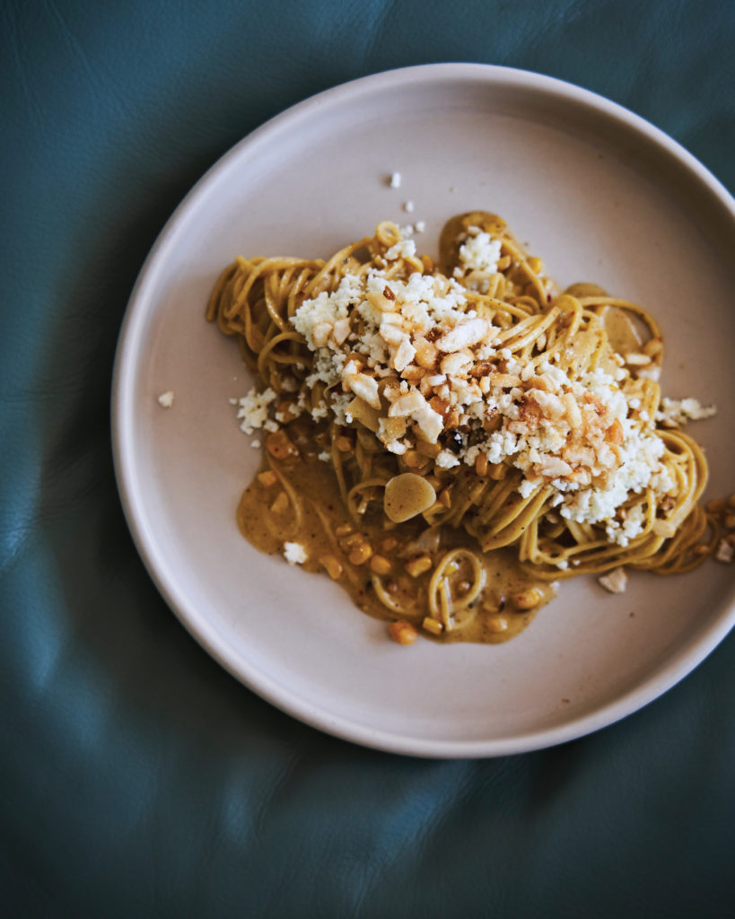 Pasta dish at Valentine restaurant in Phoenix, Arizona