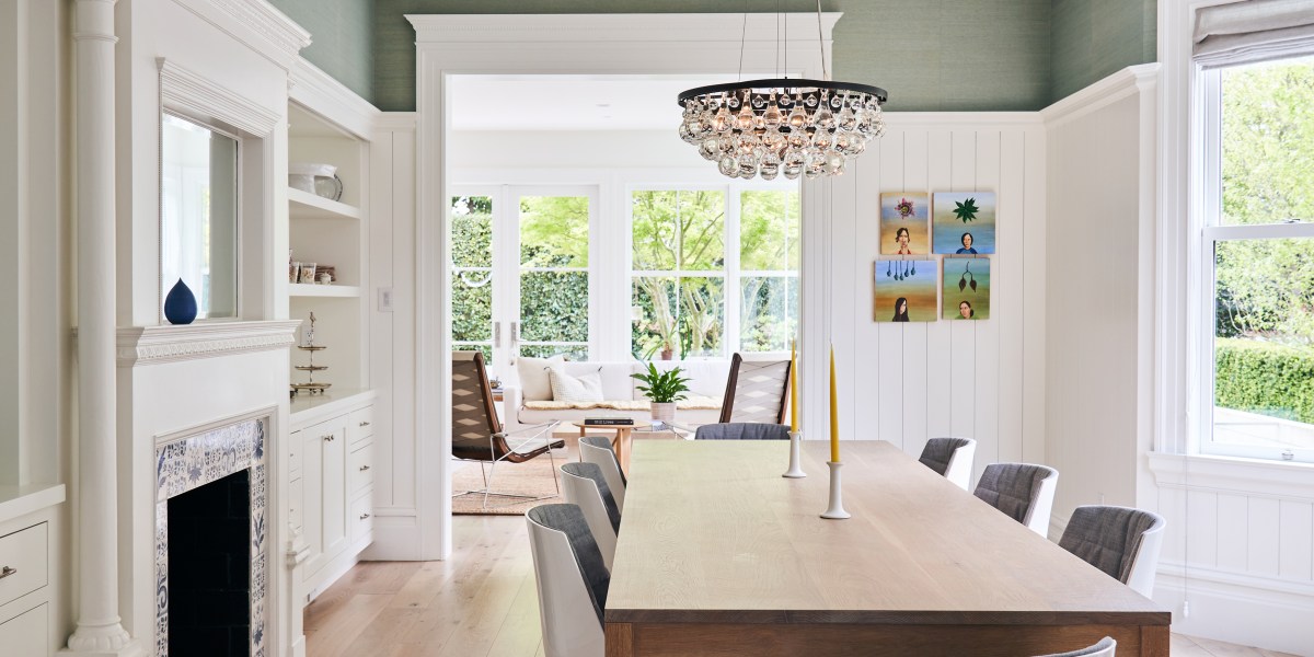 dining room in San Francisco home