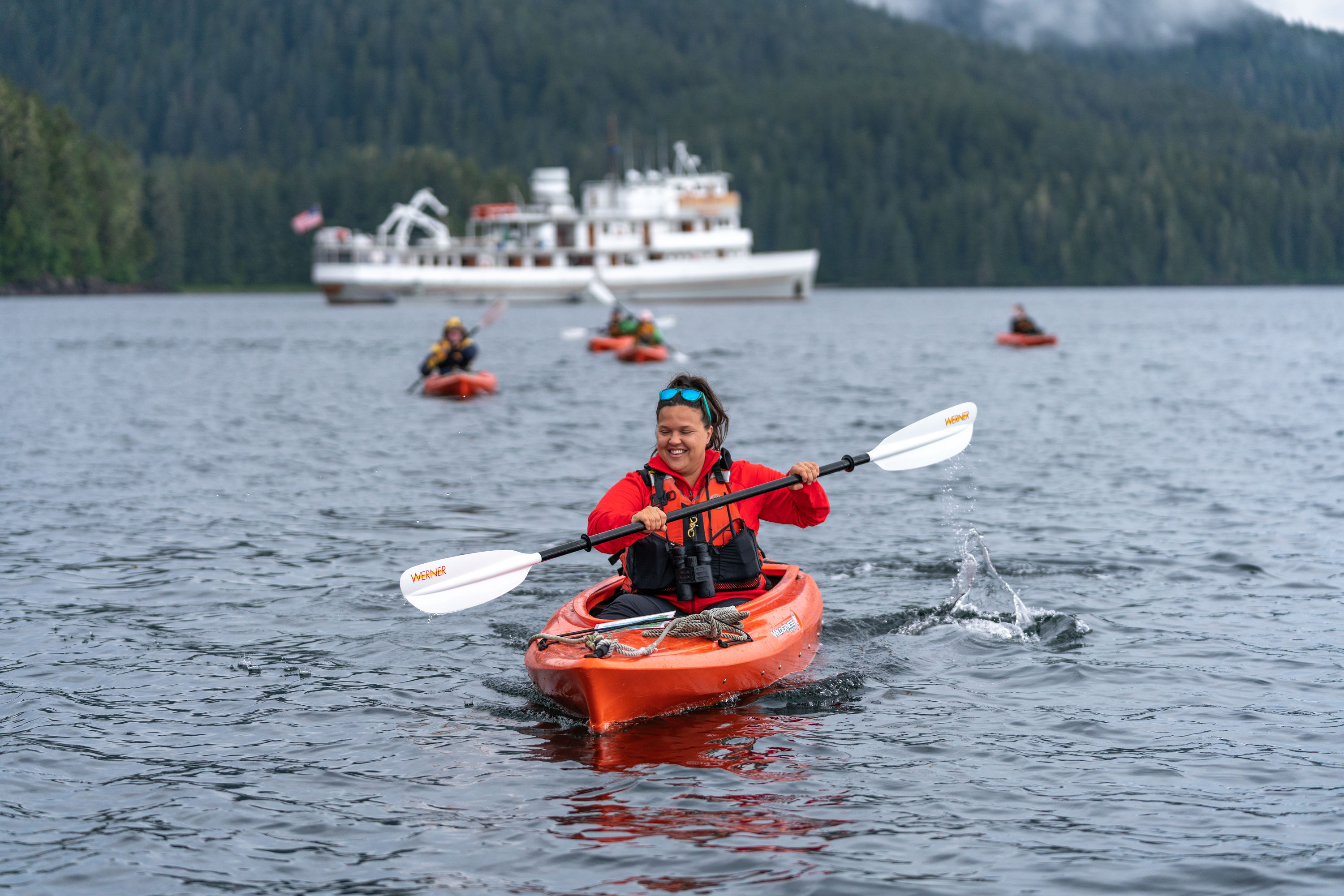 kayaks-with-mother-ship-in-the-background