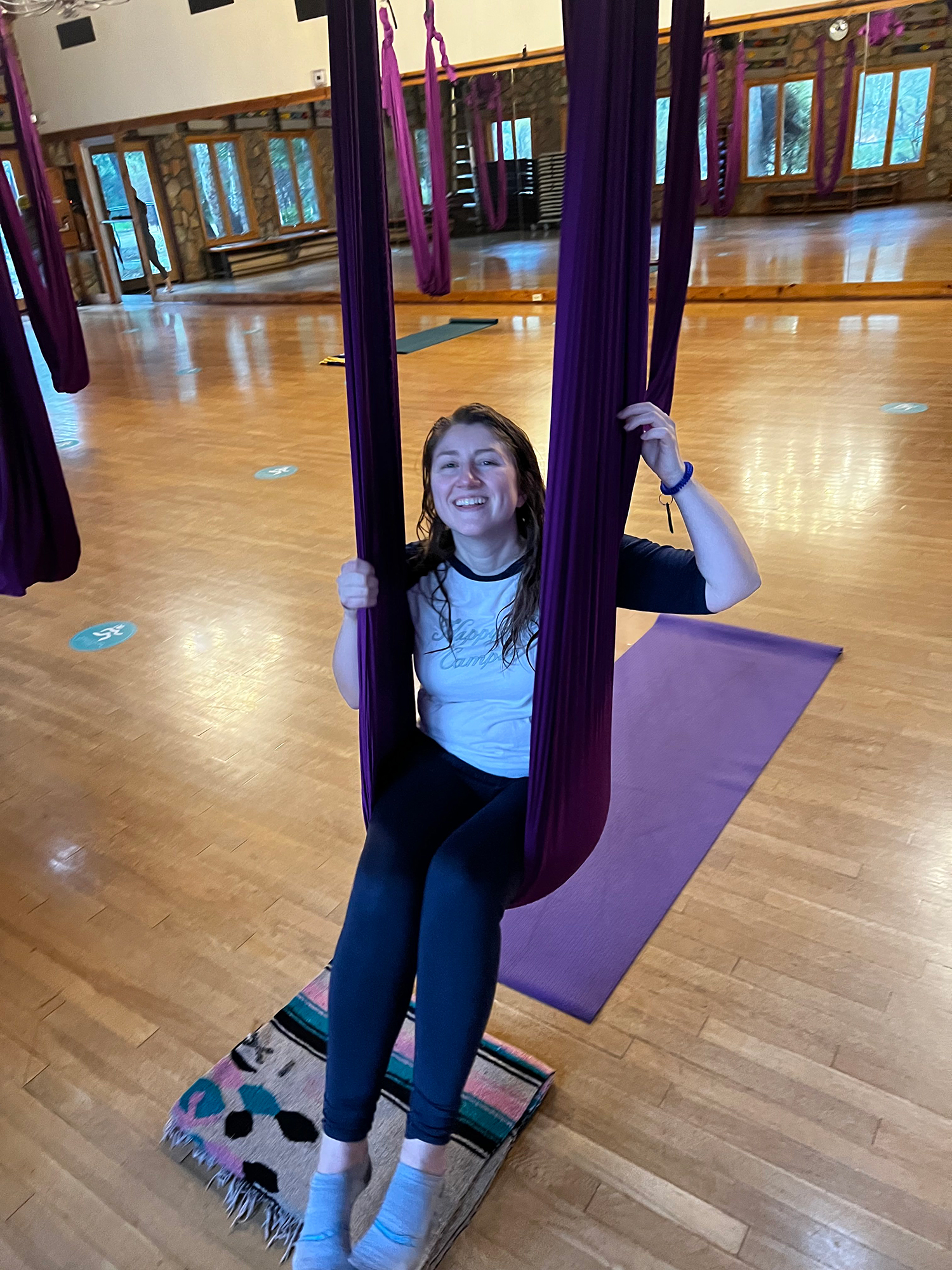 Aerial Yoga at Rancho La Puerta