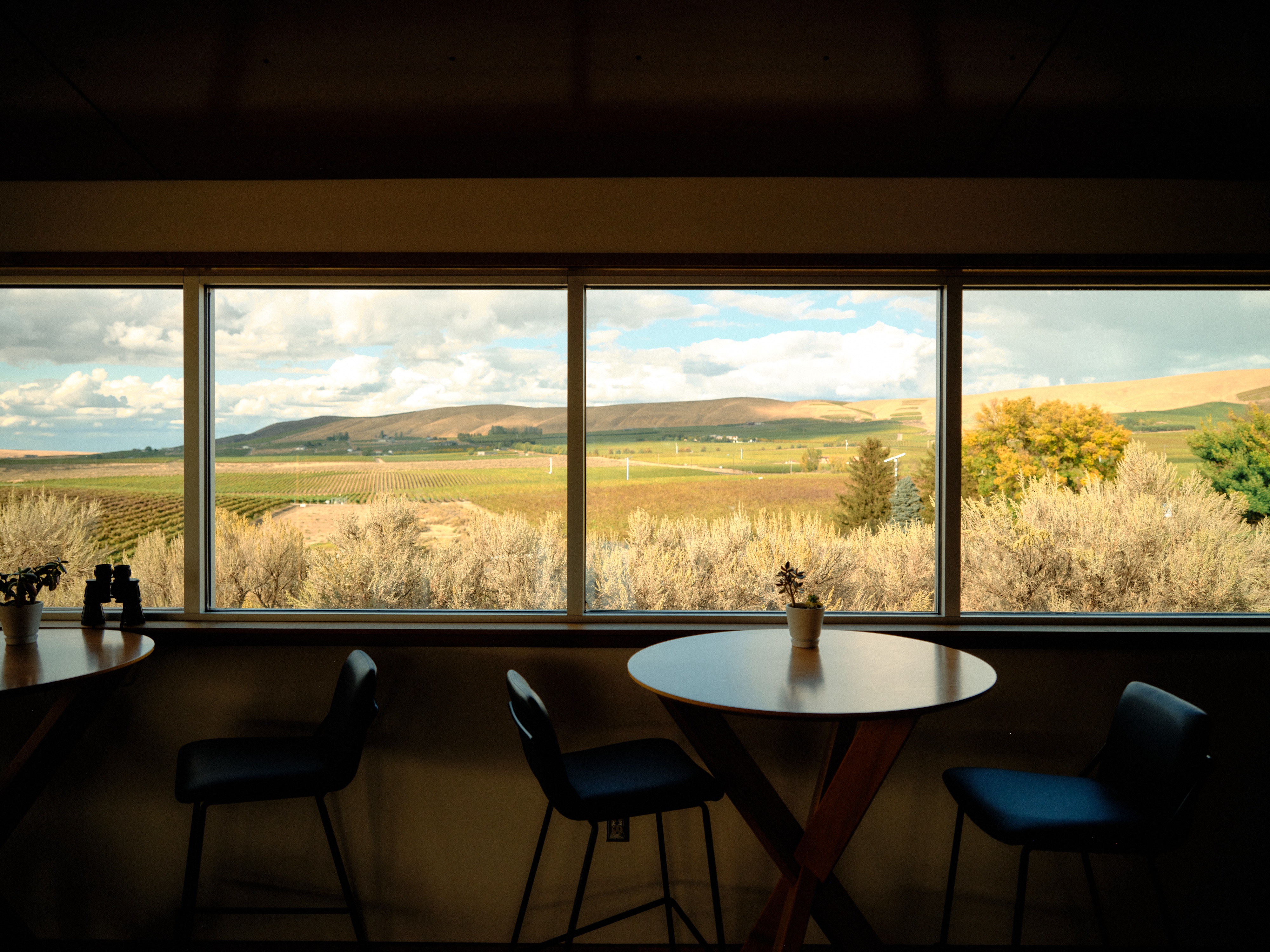kiona-vineyards-tasting-room-with-red-mountain-in-the-background