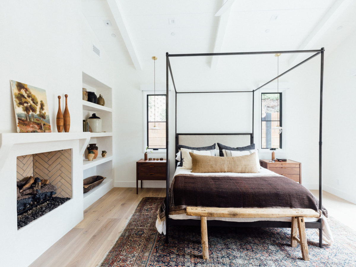 bedroom fireplace ceramics Alexis Garrett