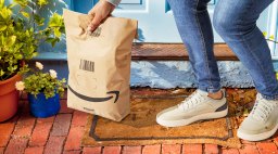 Amazon Paper Bag Doorstep
