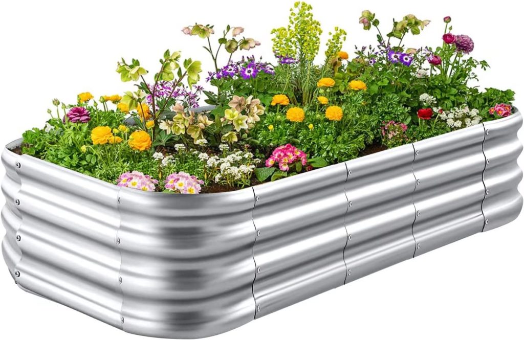 Galvanized Steel Raised Bed