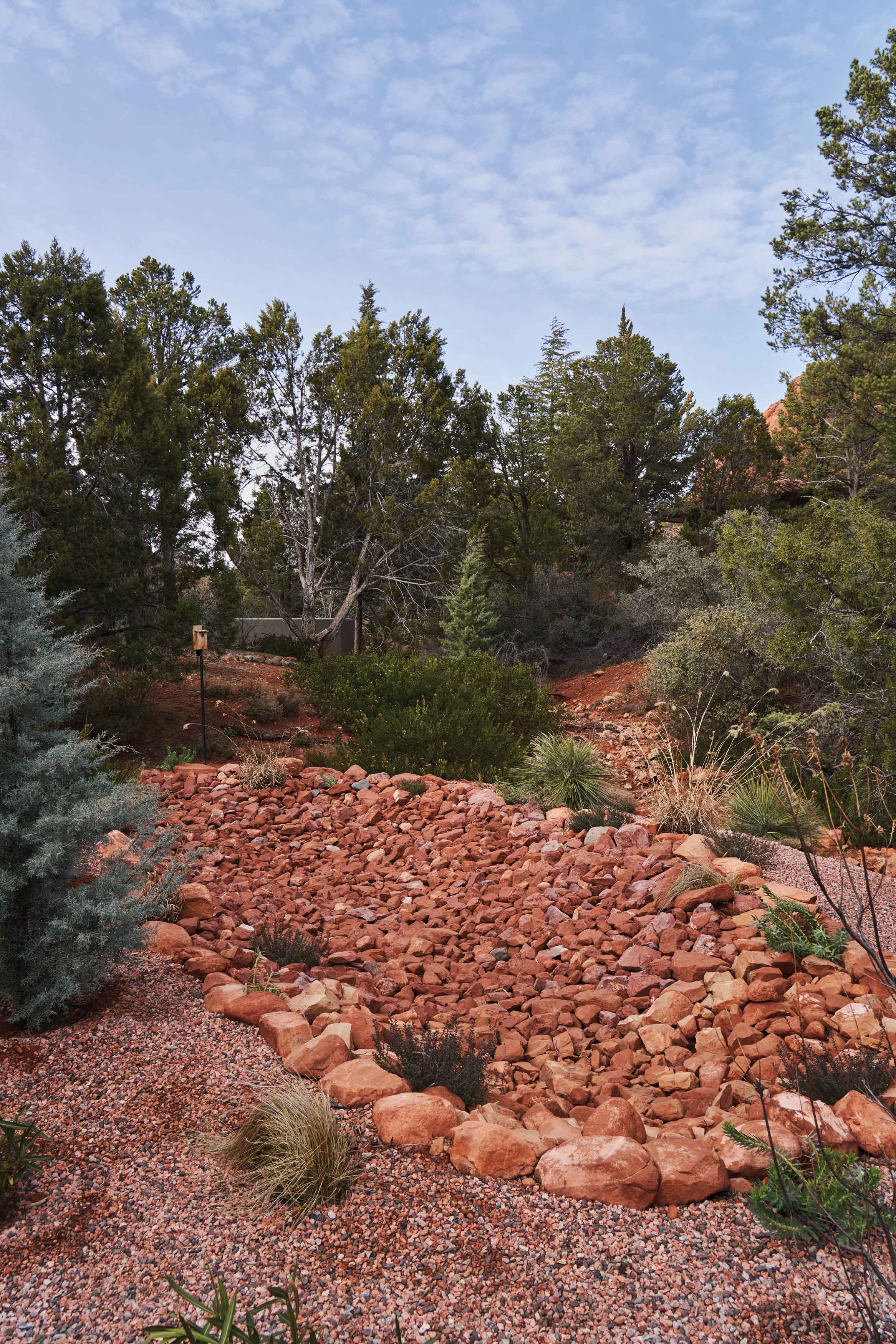 Anatomy of a Monsoon Garden Rock Retention Pond