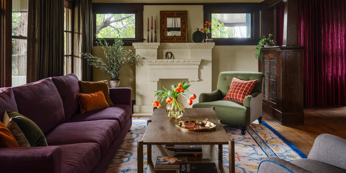 Angelino Heights Living Room