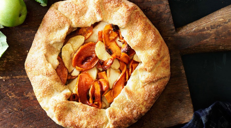 Apple Pumpkin Galette