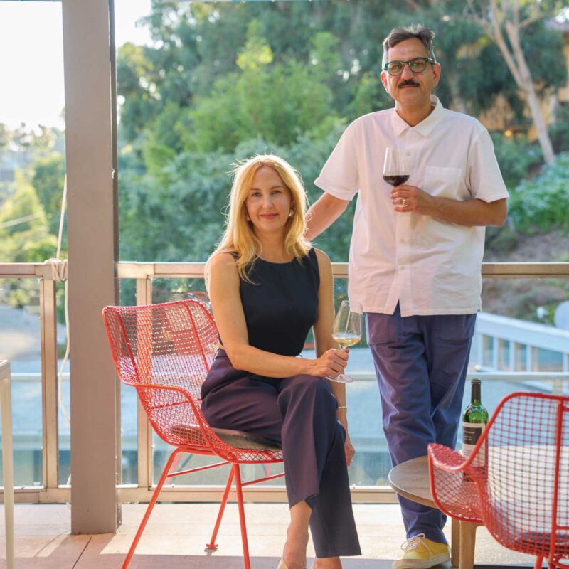 Laura and Kashy Khaldi