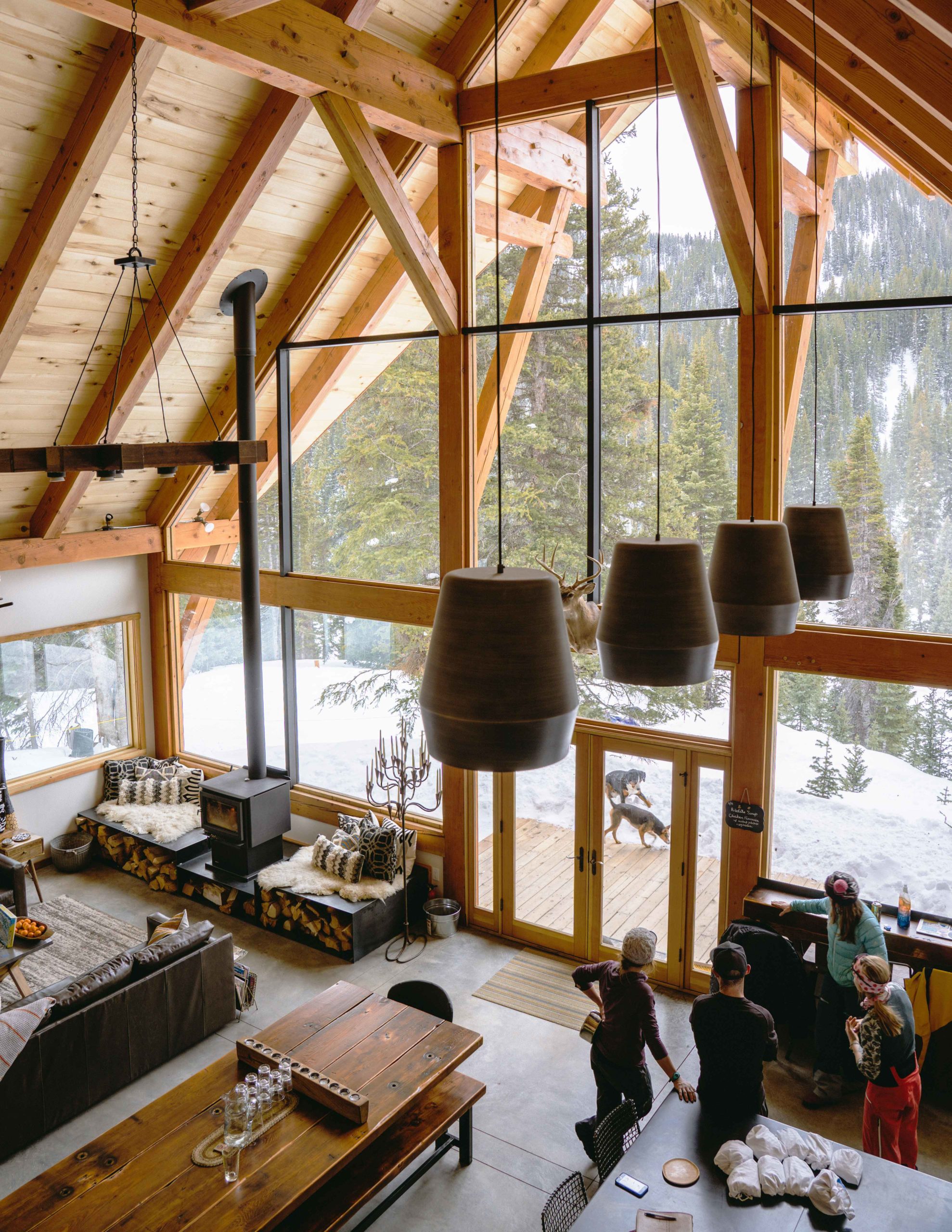 The Great Room at Red Mountain Alpine Lodge