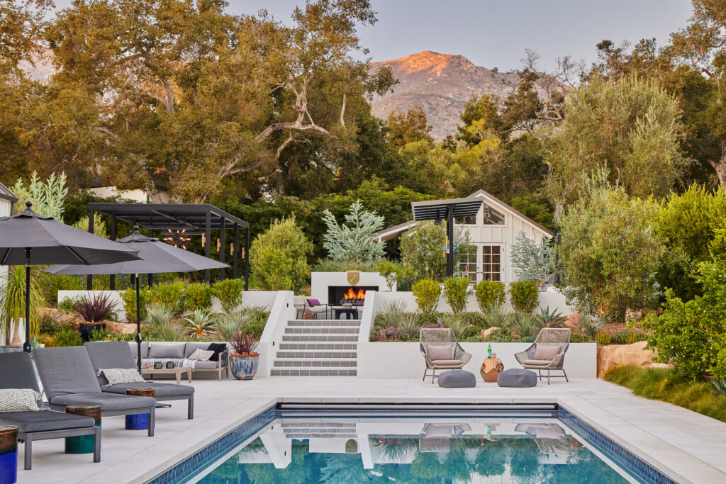 East Valley Montecito Backyard