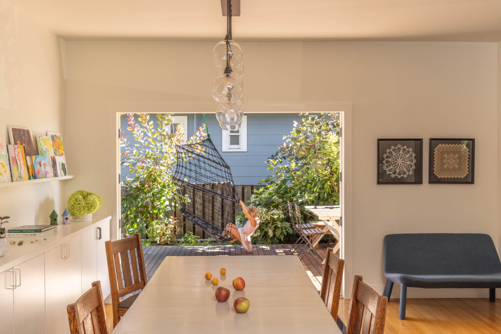 Backyard View in Seattle Craftsman by Best Practice Architecture