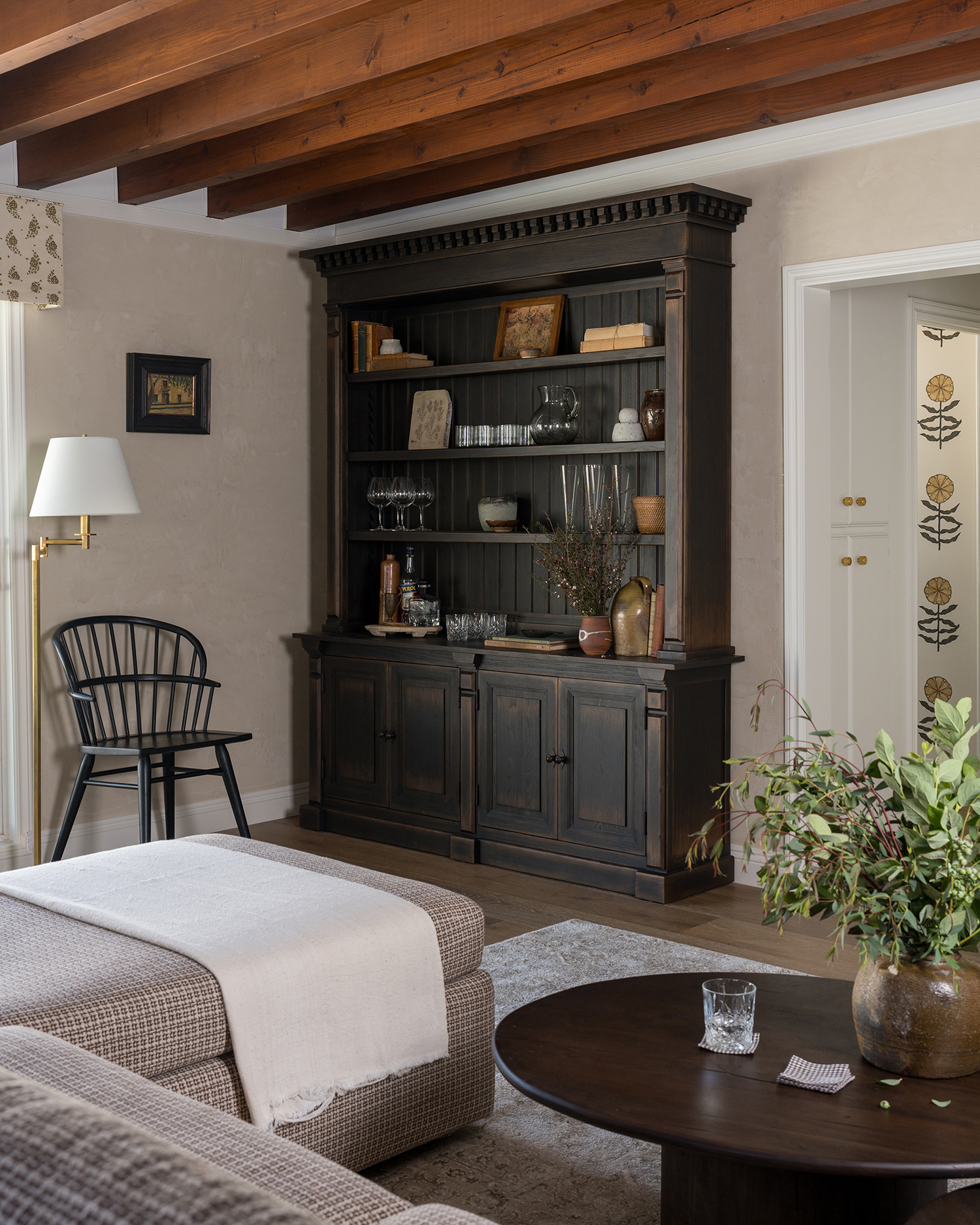 Bar Cabinet Long Beach Cottage by Krimson Haus