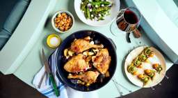 Bar Etoile Dishes from Above