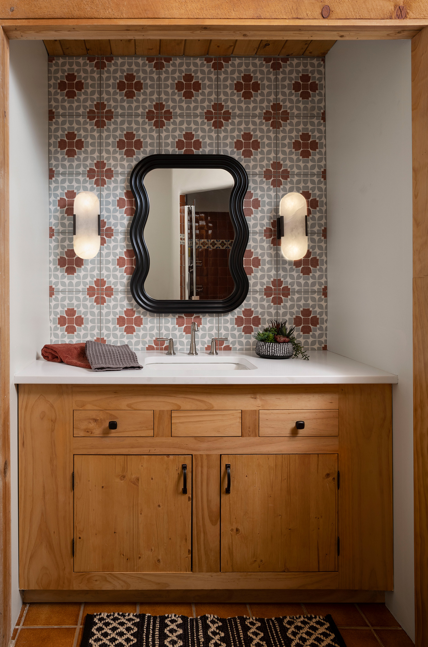 Bathroom in Santa Fe House by Atelier Interior Design