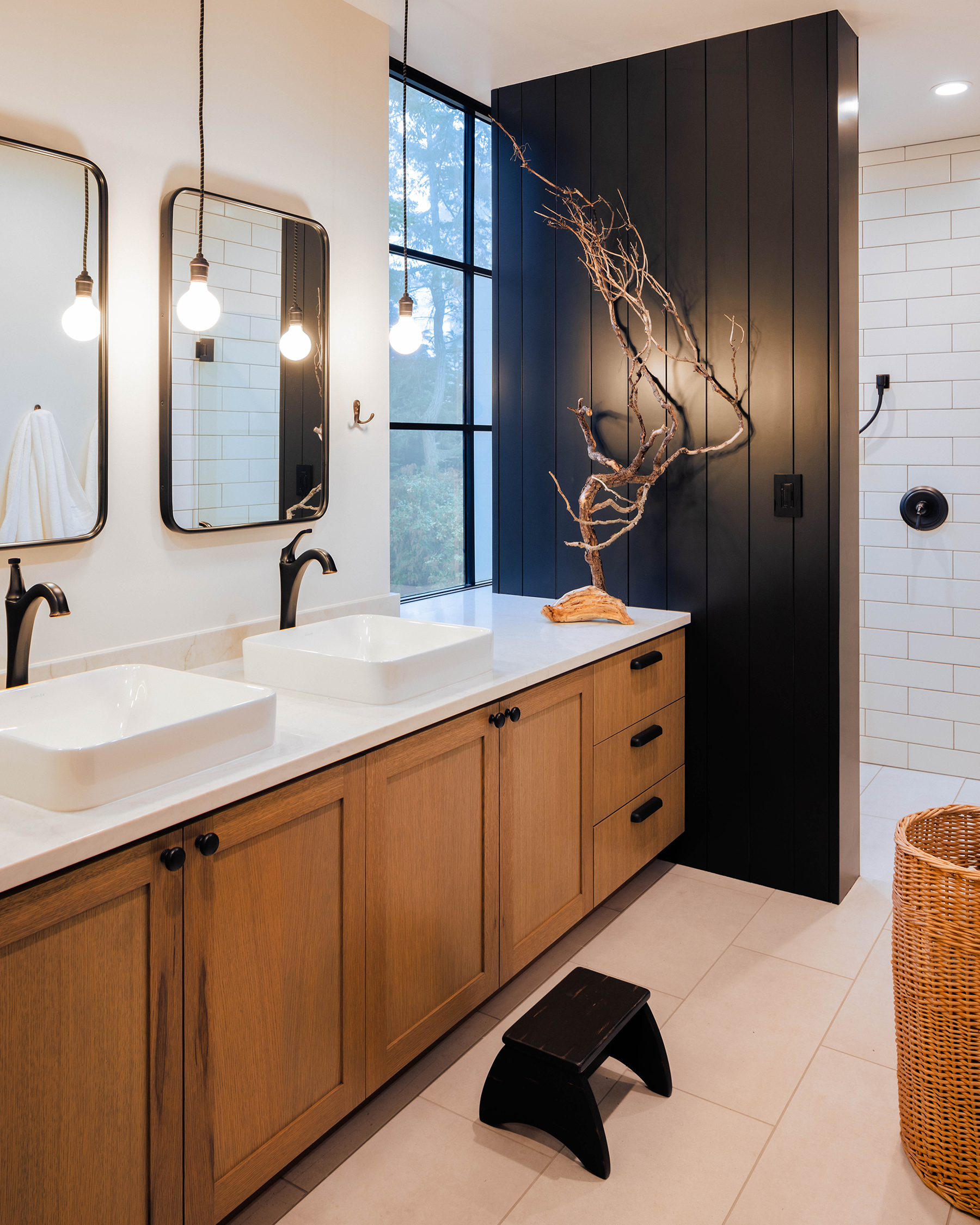 Bathroom in Lopez Island House